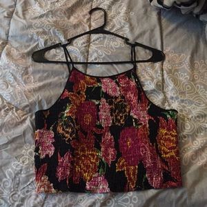 Halter crop top